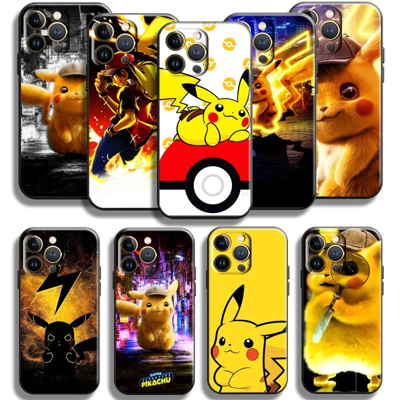 Anime Pokemon Pikachu For Apple iPhone 13 12 11 Pro Max Mini X XR XS Max SE 5 5s 6 6S 7 8 Plus Phone Case Funda Black
Anime Pokemon Pikachu For Apple iPhone 13 12 11 Pro Max Mini X XR XS Max SE 5 5s 6 6S 7 8 Plus Phone Case Funda Black