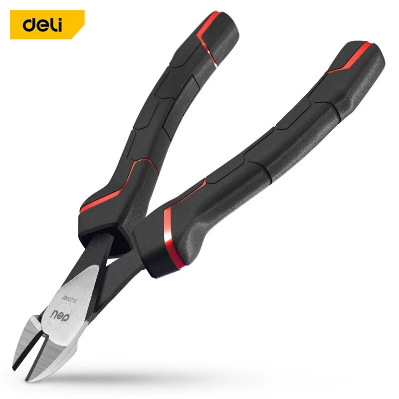 Deli7"/8" Diagonal Pliers Crimping Tool Wire Stripper Multi Tools Chrome Vanadium Steel Diagonal Side Cutting Pliers Wire Cutter 
Deli7"/8" Diagonal Pliers Crimping Tool Wire Stripper Multi Tools Chrome Vanadium Steel Diagonal Side Cutting Pliers Wire Cutter