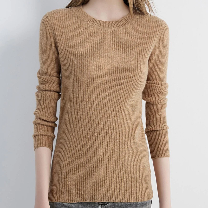 Sweater for Women's Knitwears Tops 100% Wool Long Sleeve Sweaters Pullover 2023 Spring Cashmere Knit Clothing Korean Fashion y2k
Sweater for Women's Knitwears Tops 100% Wool Long Sleeve Sweaters Pullover 2023 Spring Cashmere Knit Clothing Korean Fashion y2k