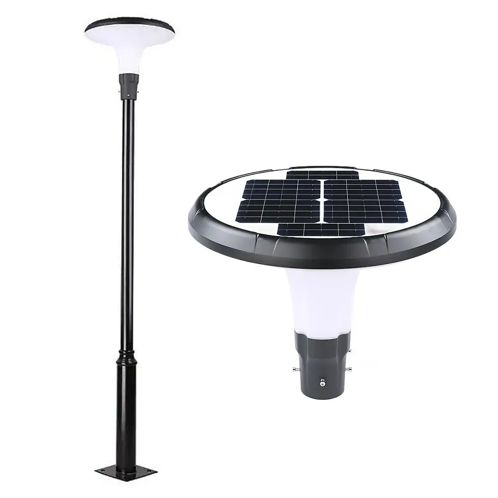 SUNWE ufo solar power garden street light lamp with pole 20w 30w solar street light ufo
SUNWE ufo solar power garden street light lamp with pole 20w 30w solar street light ufo