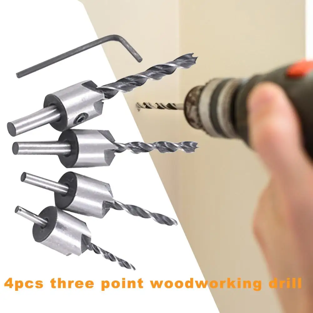 4/7pcs Countersink Drill Woodworking HSS Steel Drill Bit Kit for Drilling Holes Rotary Tools for Playing Plastic Wood Soft Metal
4/7pcs Countersink Drill Woodworking HSS Steel Drill Bit Kit for Drilling Holes Rotary Tools for Playing Plastic Wood Soft Metal