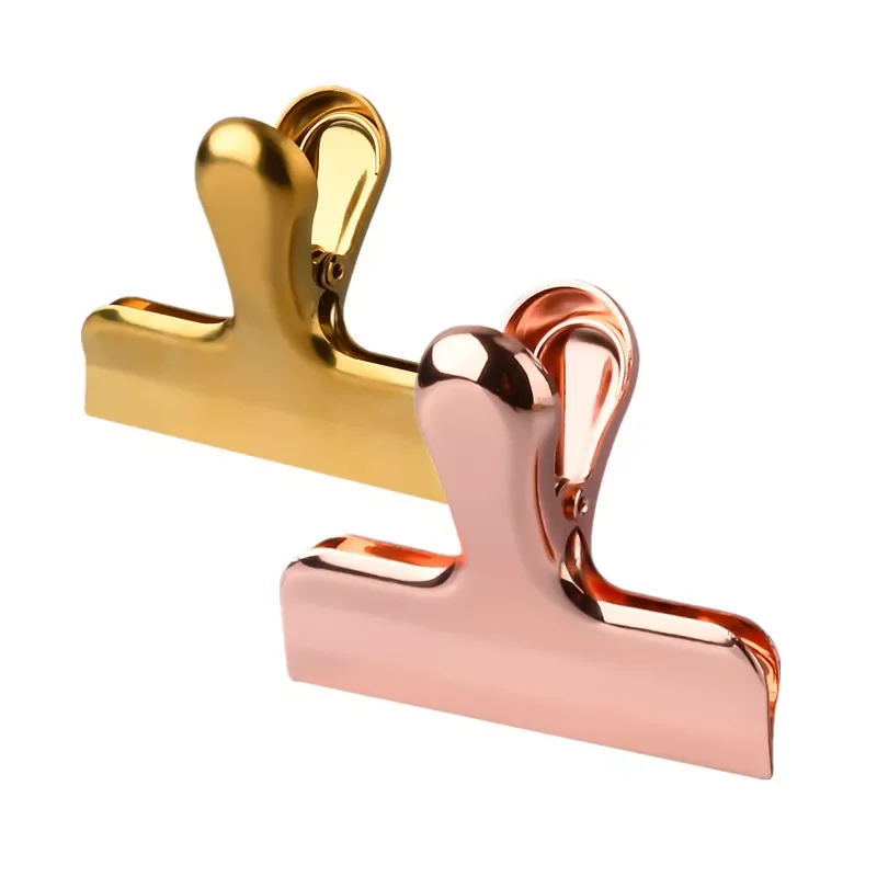 1pc Solid Color Binder Clip Rose Gold Metal Clip Paper Bill File Kids Candy Bag Sealing Clip Organizer Students Stationery
1pc Solid Color Binder Clip Rose Gold Metal Clip Paper Bill File Kids Candy Bag Sealing Clip Organizer Students Stationery
