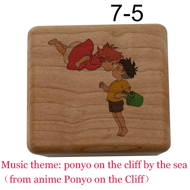 Музыкальная шкатулка ponyo на скале у моря аниме песня индуп механизм печать