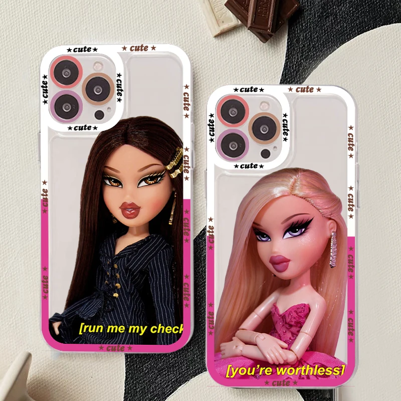 Lovely Doll Bratz Phone Case for iPhone 11 12 13 Mini Pro Max 14 Pro Max Case shell
Lovely Doll Bratz Phone Case for iPhone 11 12 13 Mini Pro Max 14 Pro Max Case shell