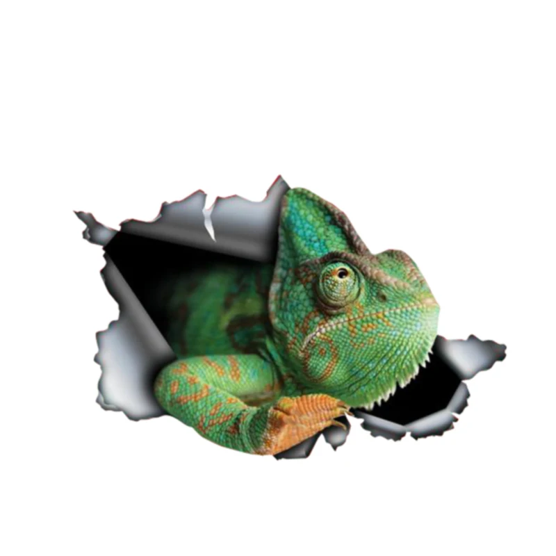 Personality Car Sticker Accessories Green Chameleon 3D Wild Animal Decal Car Window Waterproof Windshield Sticker PVC 13x9cm
Personality Car Sticker Accessories Green Chameleon 3D Wild Animal Decal Car Window Waterproof Windshield Sticker PVC 13x9cm
