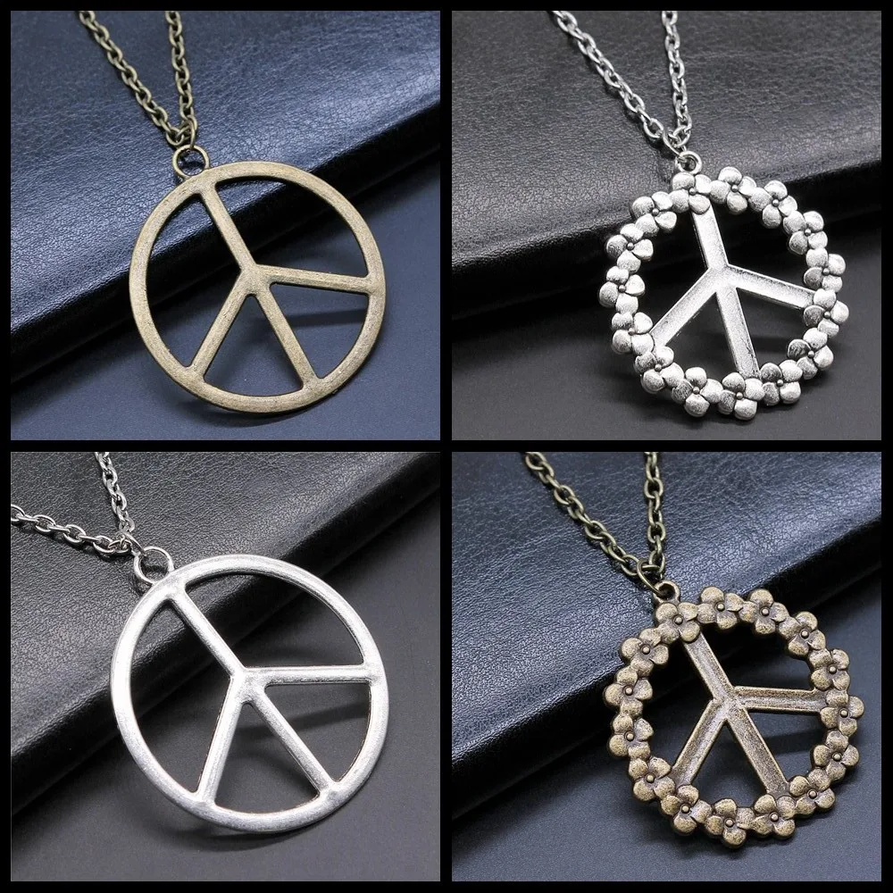 Fashion Vintage Peace Symbol Pendant Necklace For Women Creativity Retro Exquisite Fashion Jewelry Accessories Gift
Fashion Vintage Peace Symbol Pendant Necklace For Women Creativity Retro Exquisite Fashion Jewelry Accessories Gift