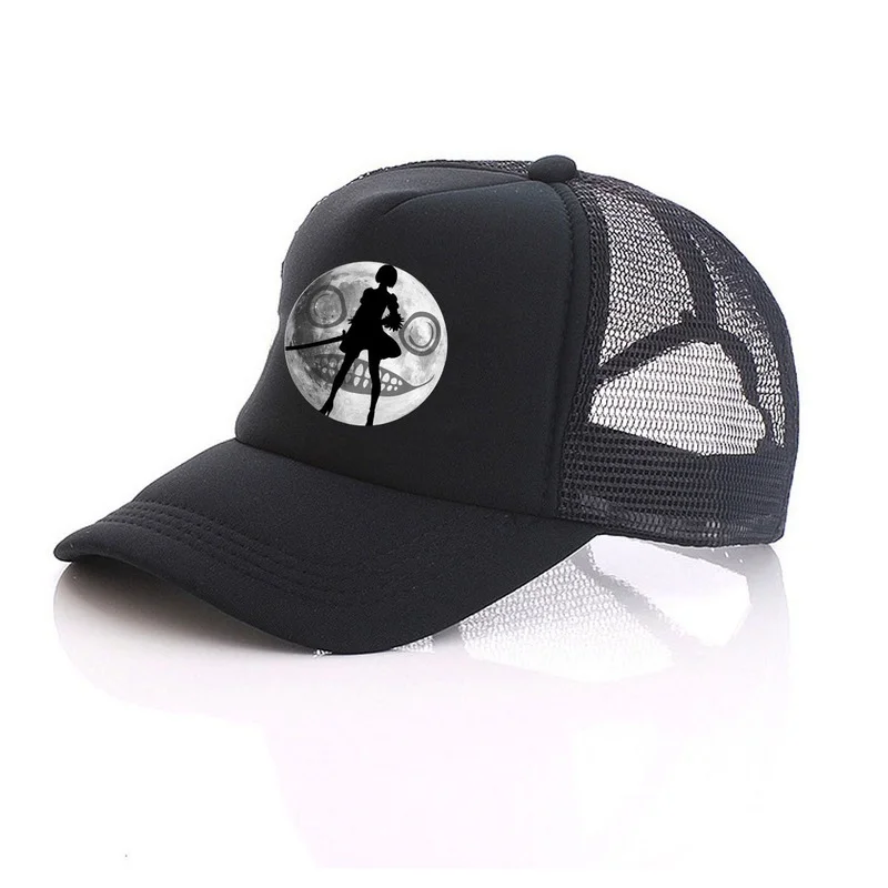 Anime Woman Hat NieR Automata Men Cap Black Baseball Caps YoRHa No.2 Type B Print Summer Sun Protection Hats Breathable Mesh Hat
Anime Woman Hat NieR Automata Men Cap Black Baseball Caps YoRHa No.2 Type B Print Summer Sun Protection Hats Breathable Mesh Hat