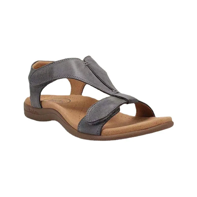 Women's Classic Leather Outdoor Vintage Sandals Flat Bottom Casual Beach Large Size Comfortable Non-Slip Wedge Fashion Sandals
Women's Classic Leather Outdoor Vintage Sandals Flat Bottom Casual Beach Large Size Comfortable Non-Slip Wedge Fashion Sandals