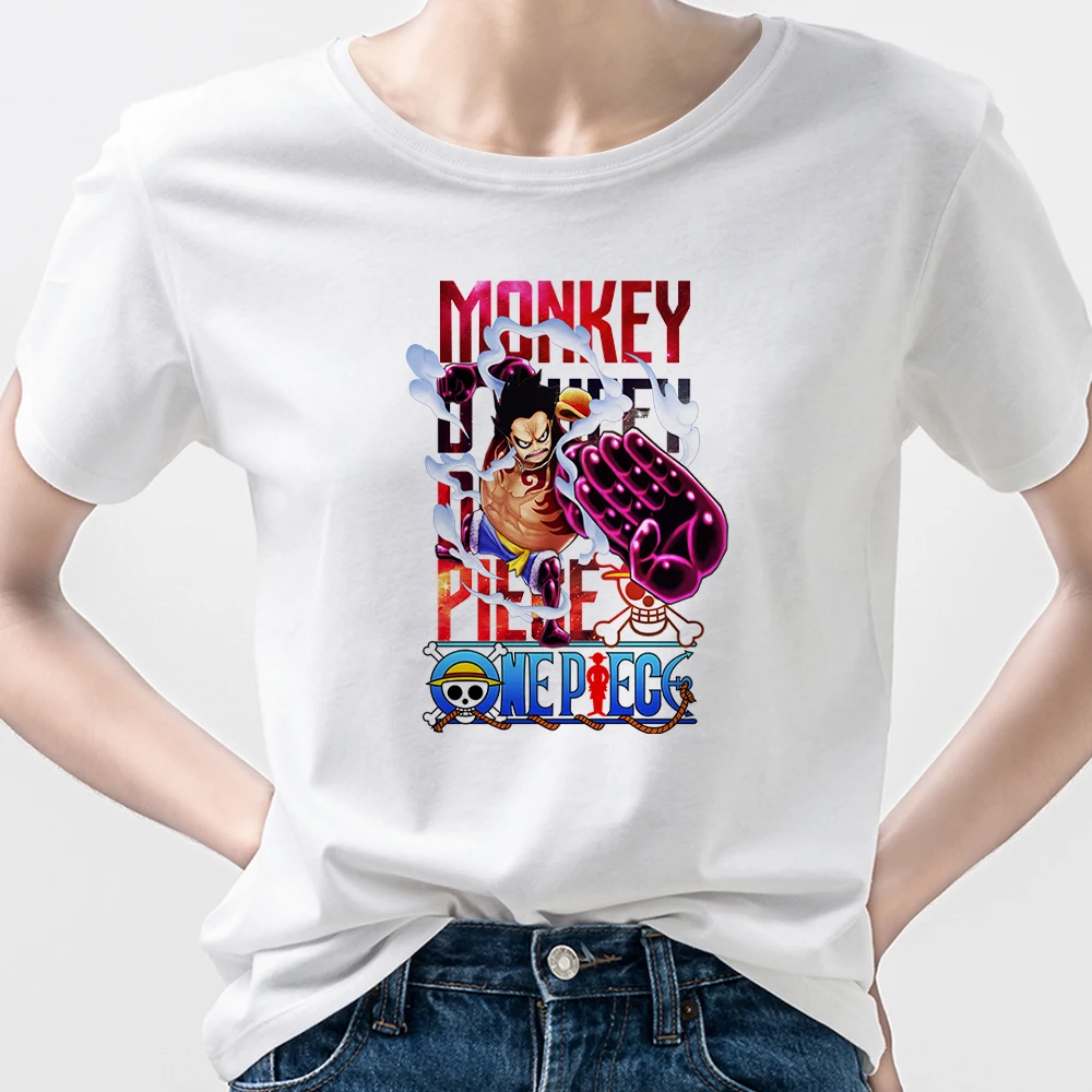 T Shirt Women White Street Modern One Piece Monkey Creativity Harajuku Popular CrewNeck Trendy Graphic T-Shirt Cartoon Tops
T Shirt Women White Street Modern One Piece Monkey Creativity Harajuku Popular CrewNeck Trendy Graphic T-Shirt Cartoon Tops