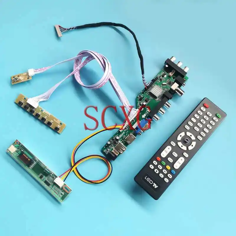 Display DVB Digital Controller Board For LTN121XJ LTN121XU 12.1" Kit 1-CCFL USB HDMI-Compatible VGA AV RF LVDS 20 Pin 1024*768
Display DVB Digital Controller Board For LTN121XJ LTN121XU 12.1" Kit 1-CCFL USB HDMI-Compatible VGA AV RF LVDS 20 Pin 1024*768