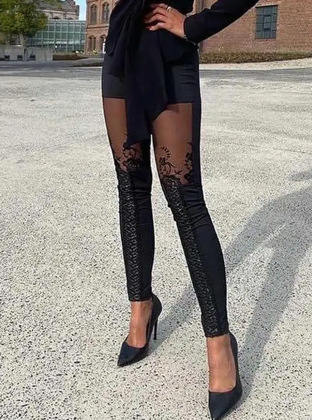Sexy Women Long Pants 2023 New Sexy Babes Transparent Mesh Lace Embroidery Patch Leggings Club Party Daily High Waist Pants 
Sexy Women Long Pants 2023 New Sexy Babes Transparent Mesh Lace Embroidery Patch Leggings Club Party Daily High Waist Pants