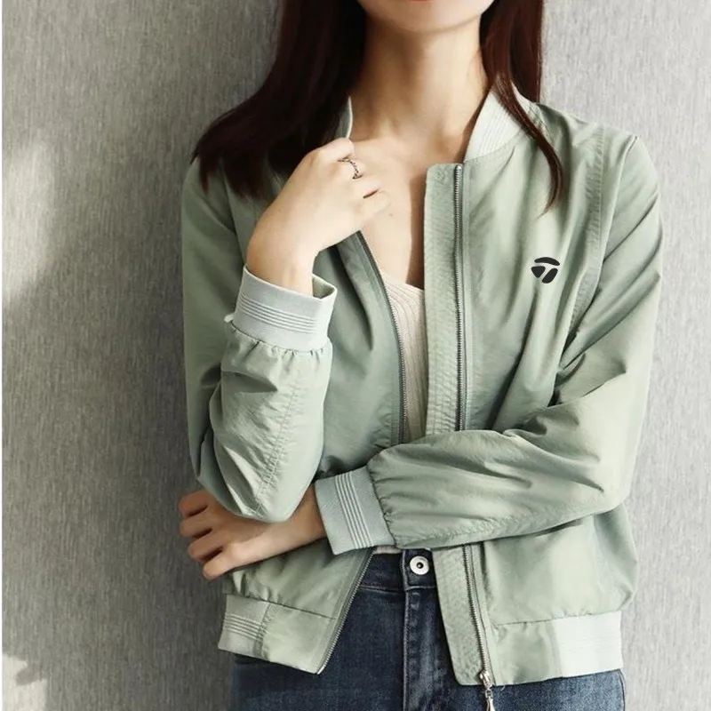 Fashion Korean Golf Wear For Women Spring Autumn Outdoor Casual Sport Golf Clothes Ladies Coat High-quality Golf Best Woman Tops
Fashion Korean Golf Wear For Women Spring Autumn Outdoor Casual Sport Golf Clothes Ladies Coat High-quality Golf Best Woman Tops