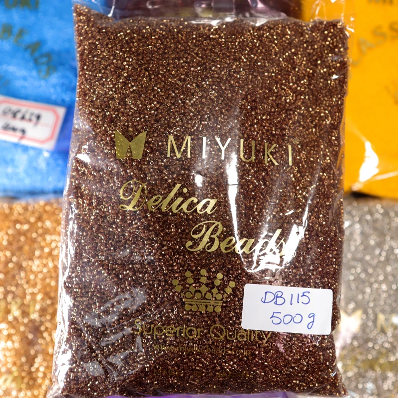 Fairywoo Hot Sale 500 Grams/Bag Miyuki Bead DB115 Bead Coffee Beads Woman Jewelry Kit DIY Bracelet Jewellery Bulk Wholesale Bead
Fairywoo Hot Sale 500 Grams/Bag Miyuki Bead DB115 Bead Coffee Beads Woman Jewelry Kit DIY Bracelet Jewellery Bulk Wholesale Bead