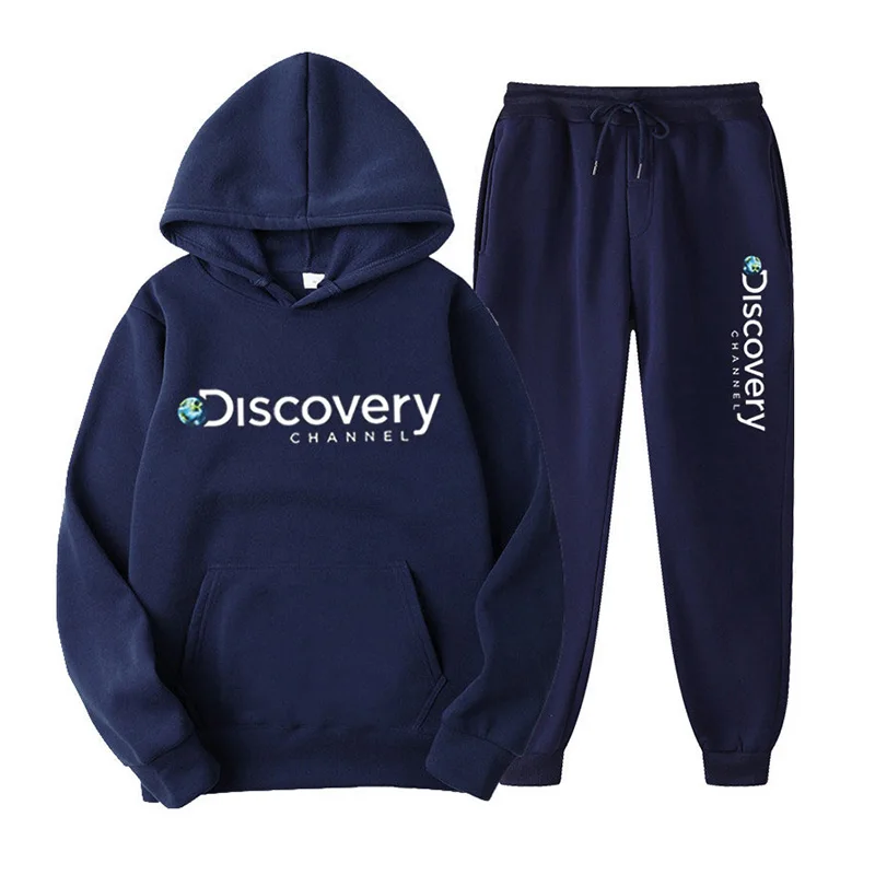 2022 Discovery Channel Men Pullover Hoodies Sweatshirt+Sweatpants Suit Autumn Winter Warm Tracksuit Sets Men's Hooded Outwear
2022 Discovery Channel Men Pullover Hoodies Sweatshirt+Sweatpants Suit Autumn Winter Warm Tracksuit Sets Men's Hooded Outwear
