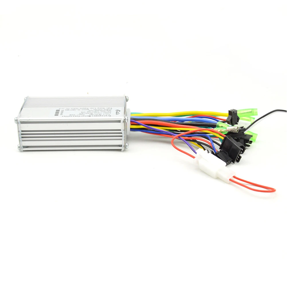 E-Bike Controller Brushless DC Motor Electric Bicycle Electric Scooter 250W/350W 36-48V Accessories Part Silver
E-Bike Controller Brushless DC Motor Electric Bicycle Electric Scooter 250W/350W 36-48V Accessories Part Silver