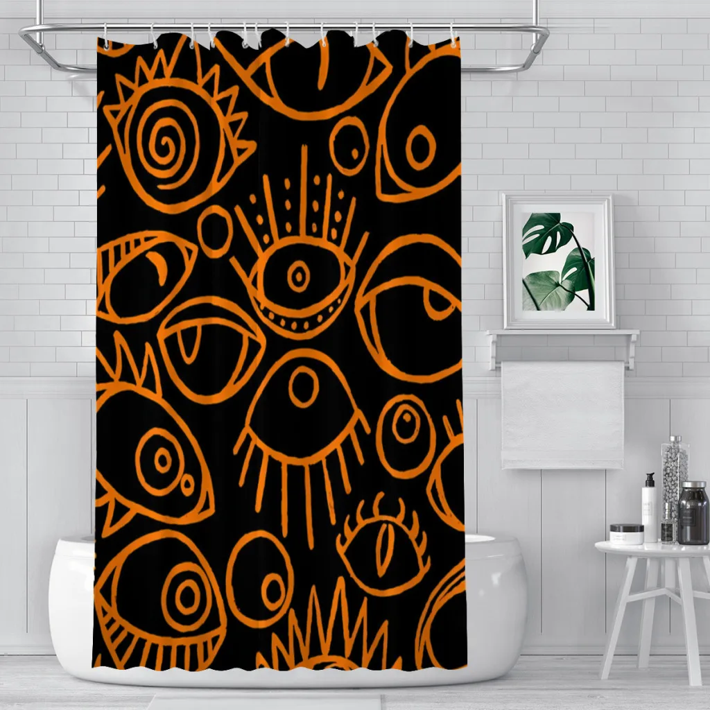Spooky Sight Bathroom Shower Curtains Cthulhu Waterproof Partition Curtain Funny Home Decor Accessories
Spooky Sight Bathroom Shower Curtains Cthulhu Waterproof Partition Curtain Funny Home Decor Accessories