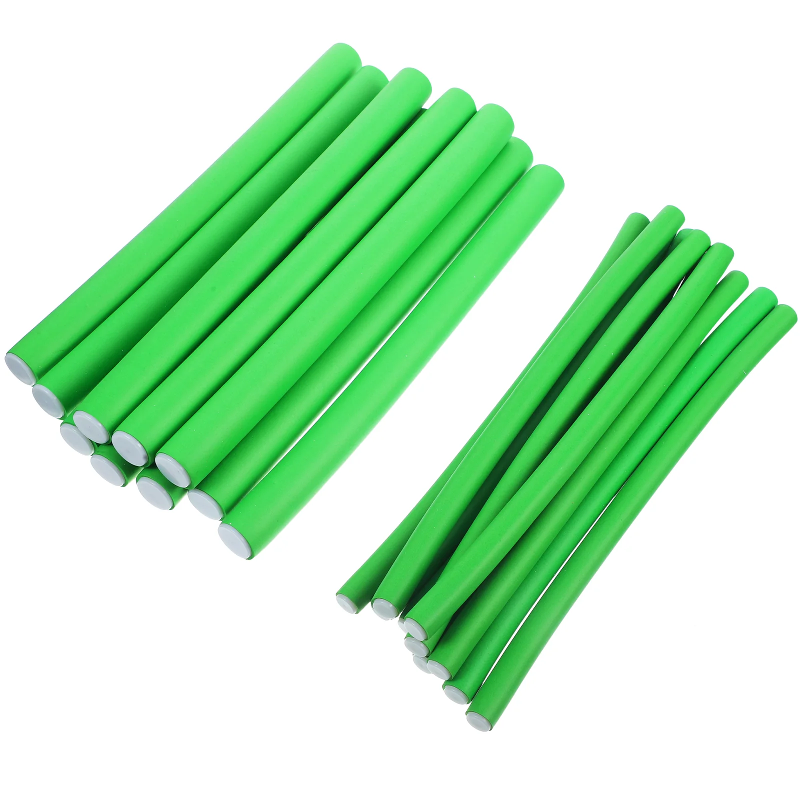 20 Pcs Hairdressing Tool Heatless Curls Curlers Short Grip Curling Rod Headband Rollers Long Rubber Iron
20 Pcs Hairdressing Tool Heatless Curls Curlers Short Grip Curling Rod Headband Rollers Long Rubber Iron