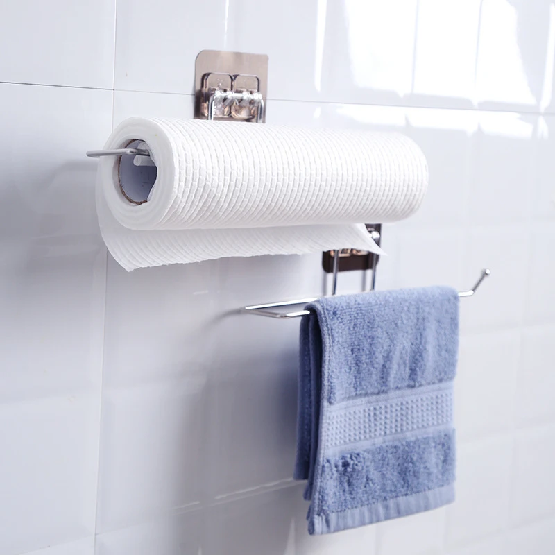 1PCS Punch-Free Hook Stainless steel Wall Mounted Cloth Hanger for Coats Hats Towels Clothes Kitchen Rack Bathroom Paper Holders
1PCS Punch-Free Hook Stainless steel Wall Mounted Cloth Hanger for Coats Hats Towels Clothes Kitchen Rack Bathroom Paper Holders