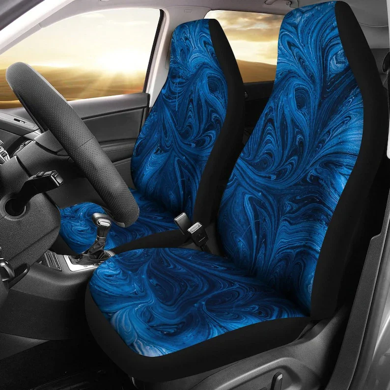 Blue Paint Abstract Art Swirls Car Seat Covers Pair, 2 Front Seat Covers, Car Seat Covers, Car Seat Protector, Car Accessory
Blue Paint Abstract Art Swirls Car Seat Covers Pair, 2 Front Seat Covers, Car Seat Covers, Car Seat Protector, Car Accessory