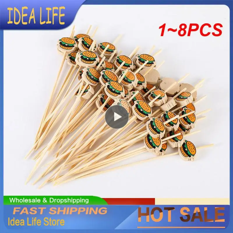 1-8 шт., Бамбуковые Шпажки для украшения сэндвичей, 12 см
1-8 шт., Бамбуковые Шпажки для украшения сэндвичей, 12 см