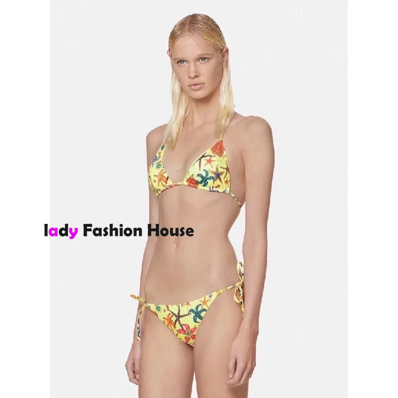 2022 luxury design high quality starfish shell print sexy beach bikini fashion women's split swimsuit underwear set (with bra)
2022 luxury design high quality starfish shell print sexy beach bikini fashion women's split swimsuit underwear set (with bra)