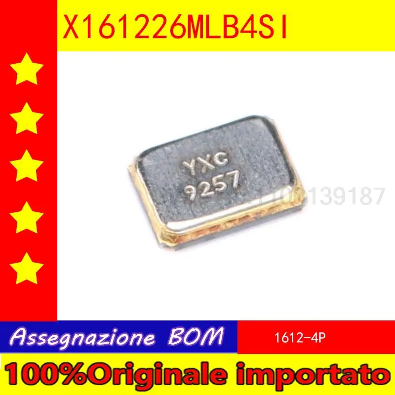 100% Оригинальный импортный Кристалл 2 шт./лот 1612 пассивные Патчи/YSX1612SL 26 МГц 9 pf 10 PPM X161226MLB4SI 4 фута
100% Оригинальный импортный Кристалл 2 шт./лот 1612 пассивные Патчи/YSX1612SL 26 МГц 9 pf 10 PPM X161226MLB4SI 4 фута