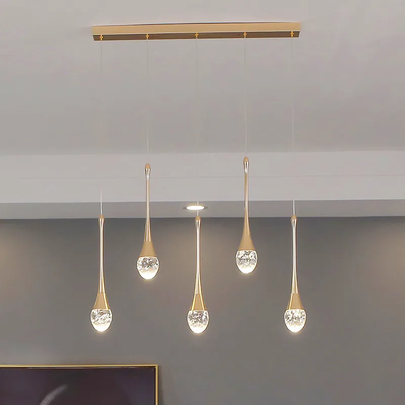Crystal Modern Chandelier LED Restaurant Light Nordic Living Dining Room Kitchen Hanging Lamp Black Interior Decoration Fixtures
Crystal Modern Chandelier LED Restaurant Light Nordic Living Dining Room Kitchen Hanging Lamp Black Interior Decoration Fixtures