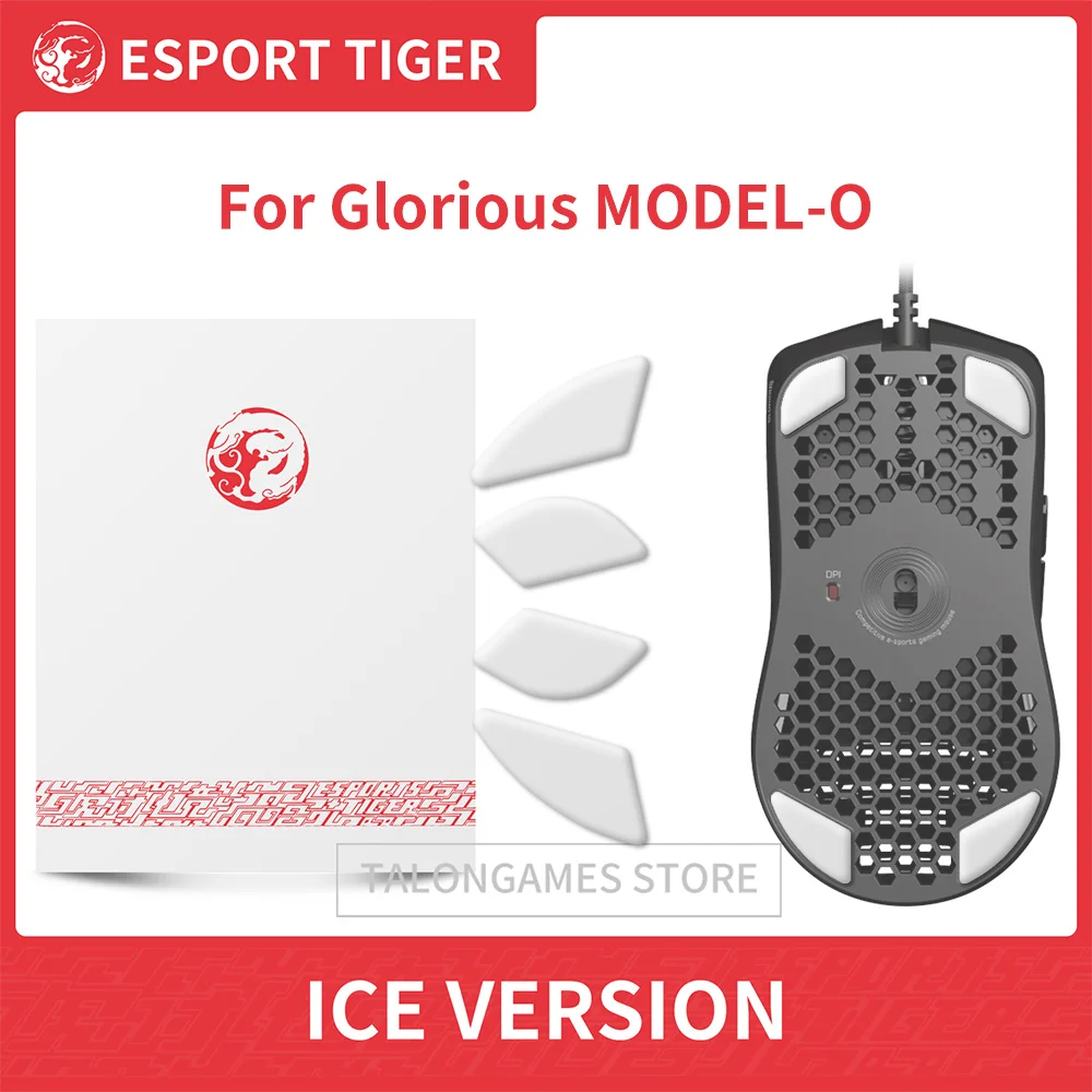 1Set/Pack Tiger Gaming ICE Version Enhanced Edition Mouse Feet Mouse Skates for Glorious Model O Wireless Gaming Mouse,0.7mm
1Set/Pack Tiger Gaming ICE Version Enhanced Edition Mouse Feet Mouse Skates for Glorious Model O Wireless Gaming Mouse,0.7mm
