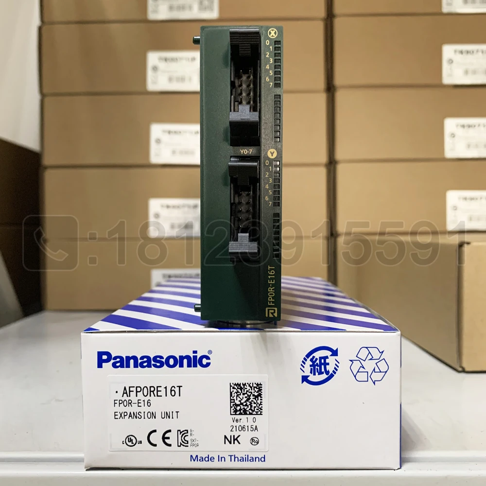 Panasonic/ Panasonic expansion module FP0R-E16T/AFP0RE16T (8-in and 8-out transistor)
Panasonic/ Panasonic expansion module FP0R-E16T/AFP0RE16T (8-in and 8-out transistor)