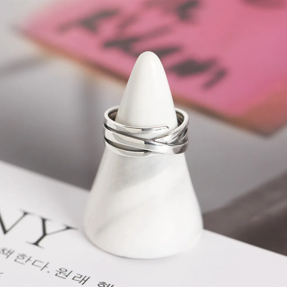 NBSAMENG 925 Sterling Silver Korean Multi Layers Irregular Open Ring for Women Girl Party Gift Twine Ins Jewelry Dropshipping
NBSAMENG 925 Sterling Silver Korean Multi Layers Irregular Open Ring for Women Girl Party Gift Twine Ins Jewelry Dropshipping