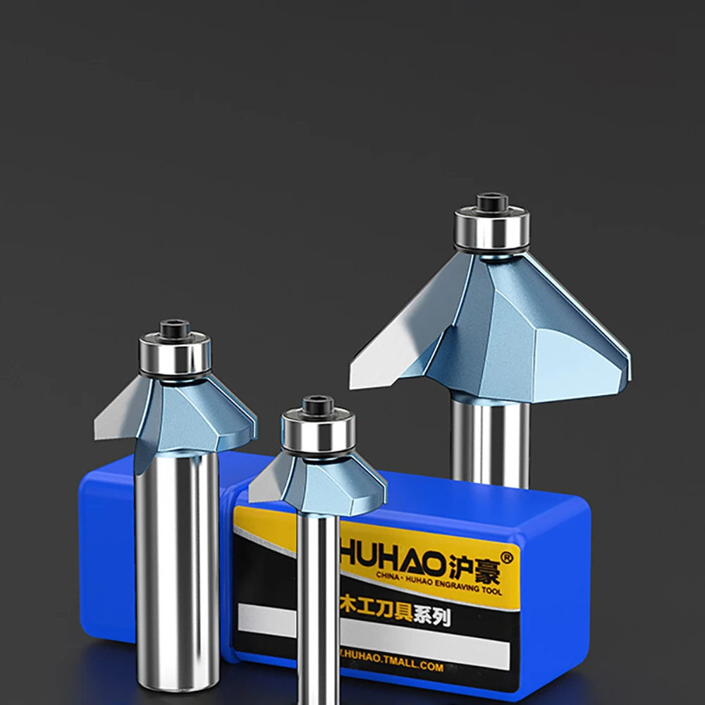 1/2 1/4 Shank 45 Degree Chamfer Router Bit The high quality Edge Forming Bevel Woodworking Milling Cutter for Wood Bits 1pcs
1/2 1/4 Shank 45 Degree Chamfer Router Bit The high quality Edge Forming Bevel Woodworking Milling Cutter for Wood Bits 1pcs