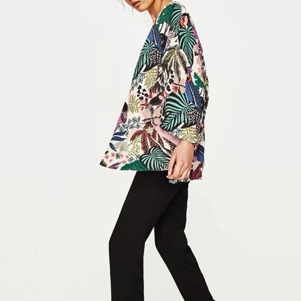 Retro Summer Tropical Leaves Print Women Outerwear Cardigan Sunscreen Shirt Anti-pilling Lightweight
Retro Summer Tropical Leaves Print Women Outerwear Cardigan Sunscreen Shirt Anti-pilling Lightweight