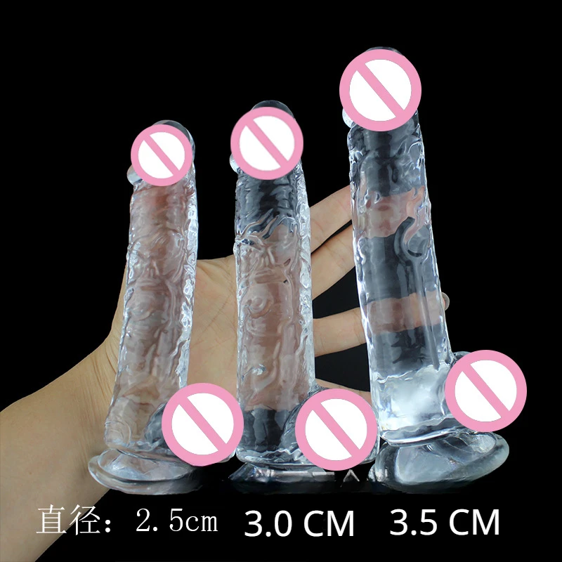 

Cheap And Good Quality Mini Soft Jelly Dildos Small Artificial Sucker Cup Penis Vagina Anal Plug Sex Toys For Women Masturbator