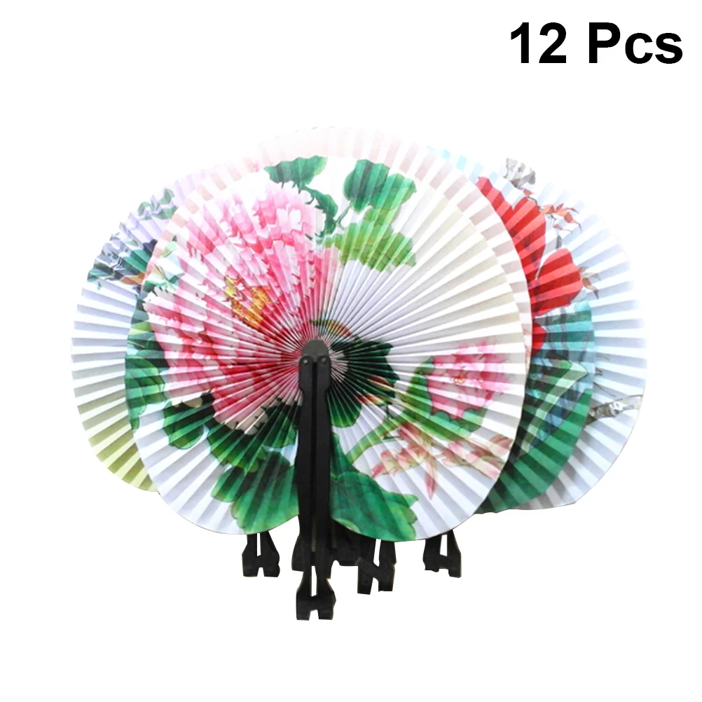 12 Pcs Handheld Paper Fans Chinese Folding Fan Dancing Decoration Fans Japanese Paper Fan Handheld Paper Fan
12 Pcs Handheld Paper Fans Chinese Folding Fan Dancing Decoration Fans Japanese Paper Fan Handheld Paper Fan