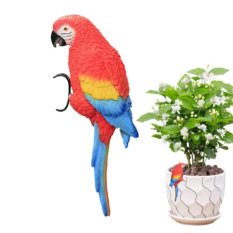 Parrot Decor Outdoor Resin Macaw Parrot Figurines Decorative Tropical Bird Sculpture Ornaments For Wall Patio Garden Yard
Parrot Decor Outdoor Resin Macaw Parrot Figurines Decorative Tropical Bird Sculpture Ornaments For Wall Patio Garden Yard