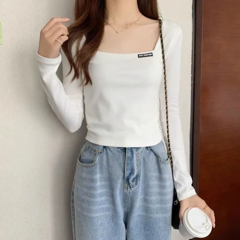 2023 Loose Tshirts White Female Tops Sexy Women's T Shirts Sale Causal Long Sleeve Clothes Offer Free Shipping Coquett Kpop Tees
2023 Loose Tshirts White Female Tops Sexy Women's T Shirts Sale Causal Long Sleeve Clothes Offer Free Shipping Coquett Kpop Tees