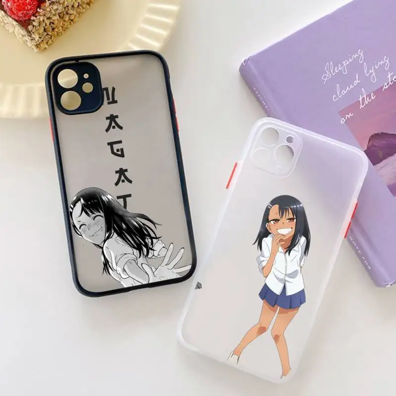 Nagatoro San japan anime Phone Case matte transparent For iphone 7 8 11 12 13 plus mini x xs xr pro max cover
Nagatoro San japan anime Phone Case matte transparent For iphone 7 8 11 12 13 plus mini x xs xr pro max cover