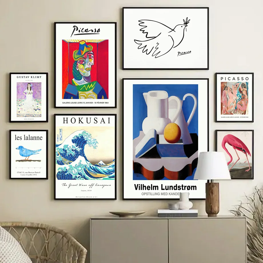Abstract Picasso Matisse Van Gogh Japan Wall Art Prints Canvas Painting Eclectic Nordic Poster Wall Pictures Living Room Decor
Abstract Picasso Matisse Van Gogh Japan Wall Art Prints Canvas Painting Eclectic Nordic Poster Wall Pictures Living Room Decor