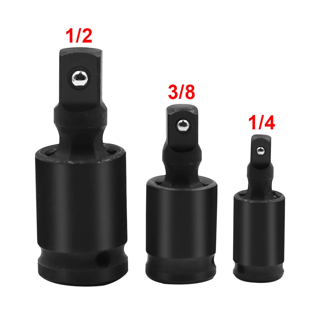 3 Pieces/set 1/2 3/8 1/4 Inch High Speed Steel Pneumatic Wrench Socket Adapters Swivel Joint Ratchet Spanner Converters
3 Pieces/set 1/2 3/8 1/4 Inch High Speed Steel Pneumatic Wrench Socket Adapters Swivel Joint Ratchet Spanner Converters