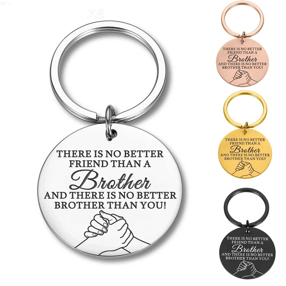 2023 Stainless Steel Keychain Gift for Brother Friend Best Friend Keychain Brother Gift for Man Birthday Gift
2023 Stainless Steel Keychain Gift for Brother Friend Best Friend Keychain Brother Gift for Man Birthday Gift