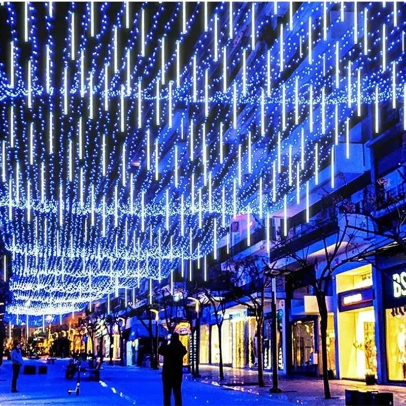 8 Tube Meteor Shower Rain Festoon Led Lights Christmas Lights Street Garland Fairy Lights Christmas Decorations New Year 2023
8 Tube Meteor Shower Rain Festoon Led Lights Christmas Lights Street Garland Fairy Lights Christmas Decorations New Year 2023