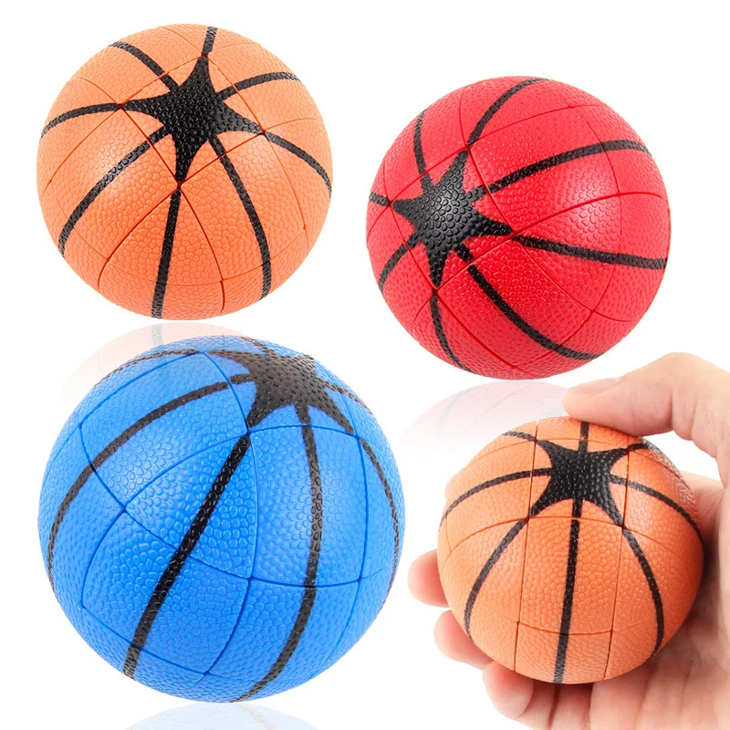 

Panxin Special-Shaped Rotating Basketball Cube Second-Order Frosted Smooth Simulation Puzzle Science Education Toy