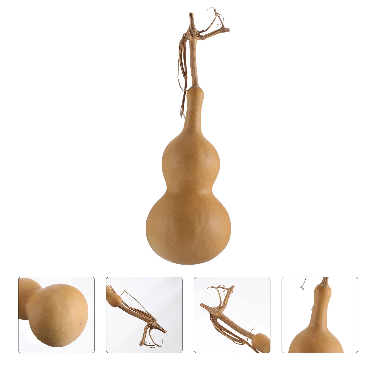 

Gourd Wu Decor Natural Lou Lu Ornament Desktop Ornaments Amulet Statue Chinese Charm Hu Feng Craft Wealth Adornment Home Shui