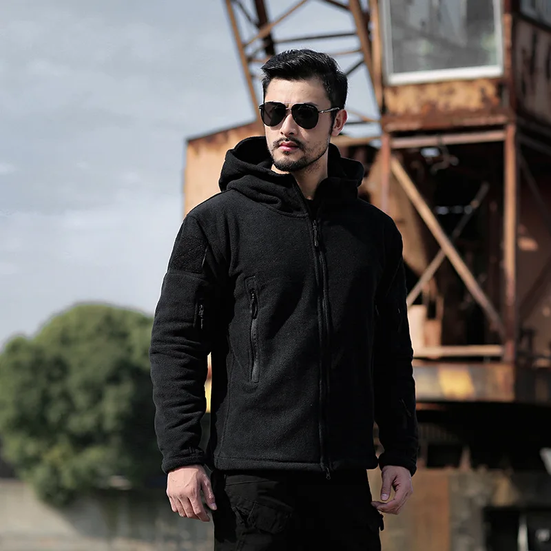Sharkskin Soft Shell Jacket Personality Outdoor Warm Liner Fleece 2022 New Men's Cold-proof Jacket Windproof Jacket Hoodie
Sharkskin Soft Shell Jacket Personality Outdoor Warm Liner Fleece 2022 New Men's Cold-proof Jacket Windproof Jacket Hoodie