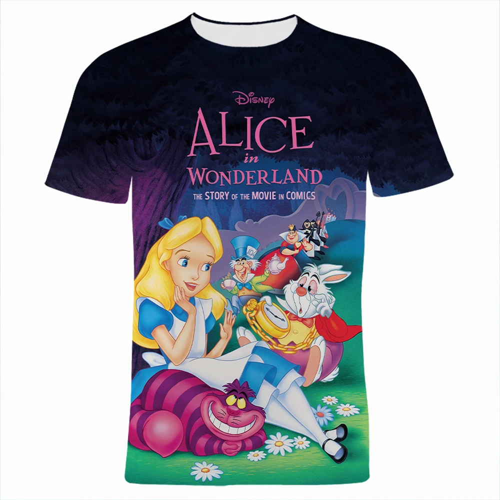 Alice In Wonderland Men's T-shirt 3D Print Cartoon Anime T Shirt For Boy Girl Kids Short Sleeve Summer Oversized Women Clothing
Alice In Wonderland Men's T-shirt 3D Print Cartoon Anime T Shirt For Boy Girl Kids Short Sleeve Summer Oversized Women Clothing
