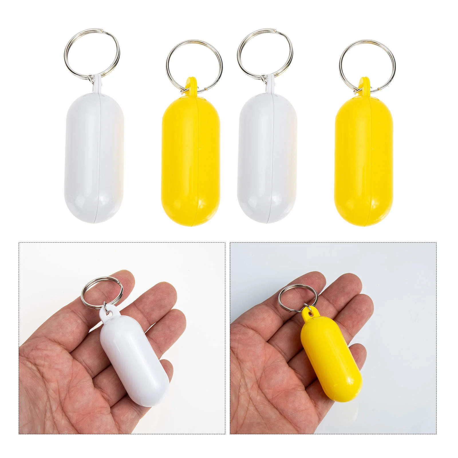 4 Pcs Floating Object Water Sports Keychain Floats Plastic Rings Beach Bag Hanging Ornament Anti-Lost Keyring Boat
4 Pcs Floating Object Water Sports Keychain Floats Plastic Rings Beach Bag Hanging Ornament Anti-Lost Keyring Boat