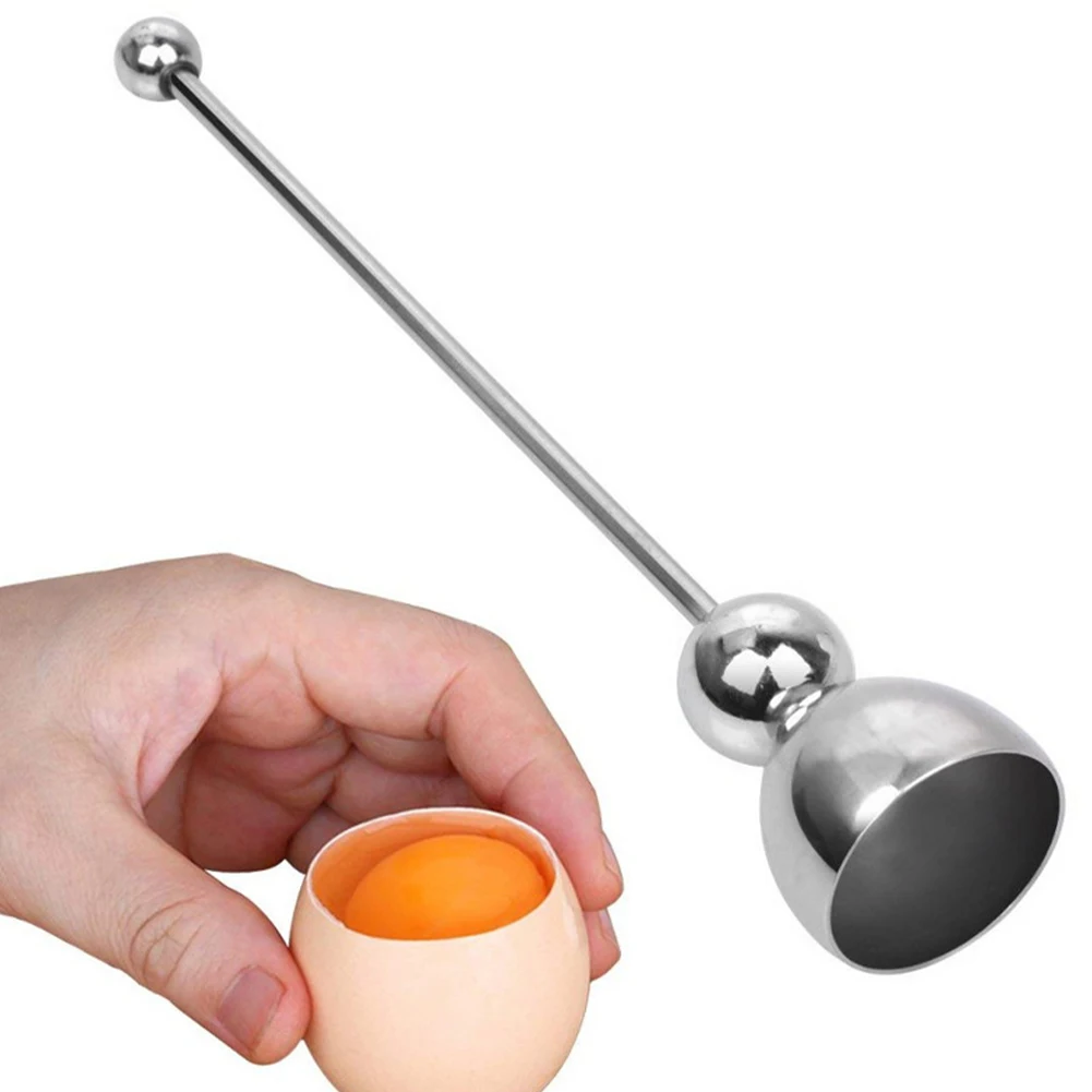 Egg Cracker Egg Topper Snipper Stainless Kitchen Tool Steel Cutter Opener Scissor Egg Open Shell Boiled Cooked Whisk Egg Cooker
Egg Cracker Egg Topper Snipper Stainless Kitchen Tool Steel Cutter Opener Scissor Egg Open Shell Boiled Cooked Whisk Egg Cooker