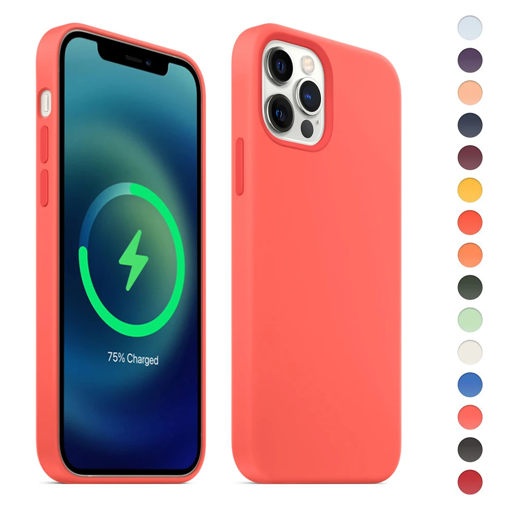 Оригинальный силиконовый чехол с магнитной анимацией для Apple iPhone 12 Pro | 12 Pro Max | 12 Mini чехол
Оригинальный силиконовый чехол с магнитной анимацией для Apple iPhone 12 Pro | 12 Pro Max | 12 Mini чехол