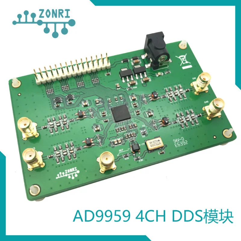 AD9959 четырехканальный высокоскоростной модуль DDS генерации сигнала радиочастотный источник сигнала 200 МГц выход баллуна
AD9959 четырехканальный высокоскоростной модуль DDS генерации сигнала радиочастотный источник сигнала 200 МГц выход баллуна