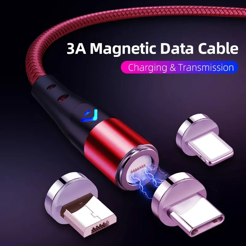 Magnetic USB Cable For iPhone 12 Cable Xiaomi Huawei Micro USB Type C Fast Charging Support Data Transmission Phone Cable
Magnetic USB Cable For iPhone 12 Cable Xiaomi Huawei Micro USB Type C Fast Charging Support Data Transmission Phone Cable